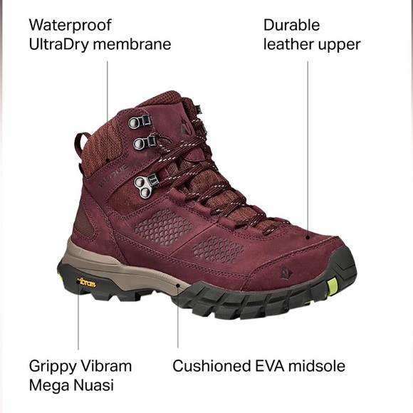 NWT Vasque Talus AT UltraDry Hiking Boot - Women's - Picture 7 of 9